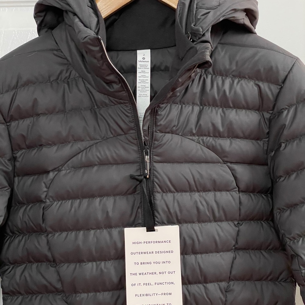 Lululemon NWT Pack it Down Jacket